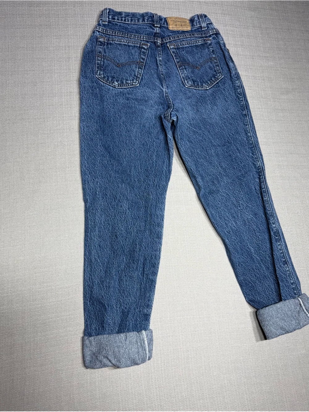 Levi's Relaxed Boyfriend Jeans in Medium Blue Wash